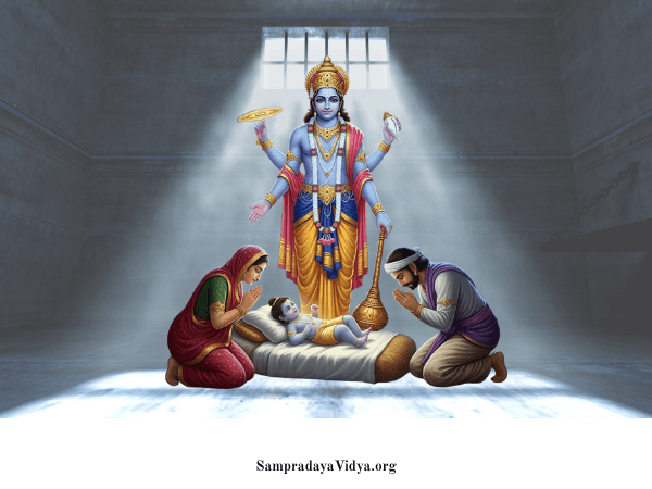 ādau devakī-devi-garbha-jananaṃ