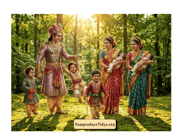 ādau pāṇḍava jananaṃ