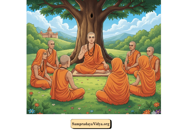 śiṣyaugha-grahaṇaṃ