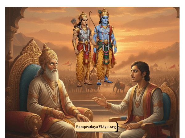 yatra yogeśvaraḥ kṛṣṇo yatra pārtho dhanurdharaḥ