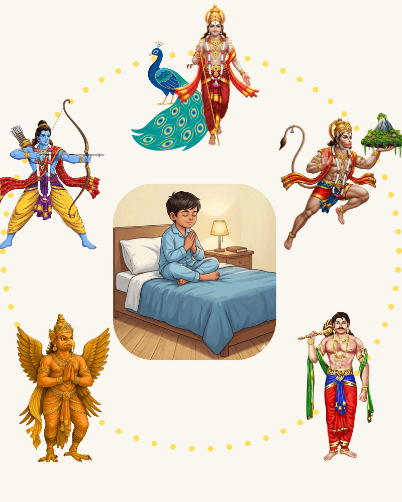 Remember the Great Protectors for Peaceful Sleep