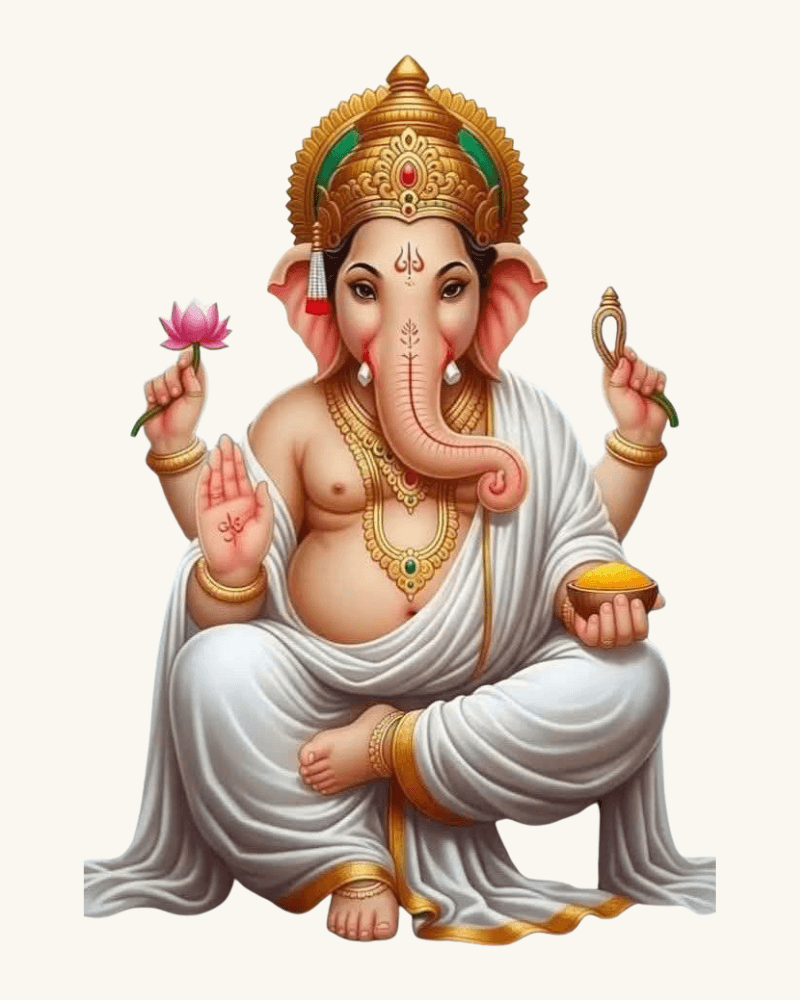 We pray to Gaṇeśa before we start our day or any new work