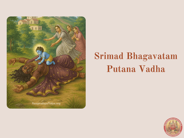SriKrishna's Leelas 4 - Baby Krishna kills Putana