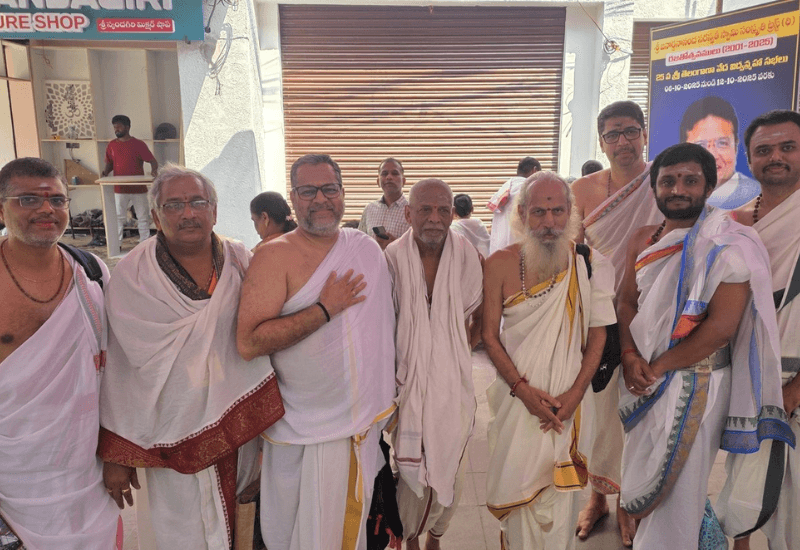 Guru Sannidhi at Hyderabad Veda Sabhas and Sringeri devalayams - October 2025 - 3