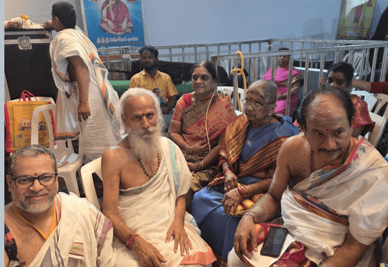 Guru Sannidhi at Hyderabad Veda Sabhas and Sringeri devalayams - October 2025 - 4