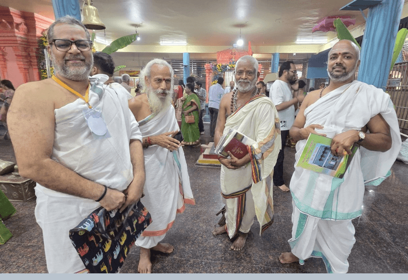 Guru Sannidhi at Hyderabad Veda Sabhas and Sringeri devalayams - October 2025 - 5