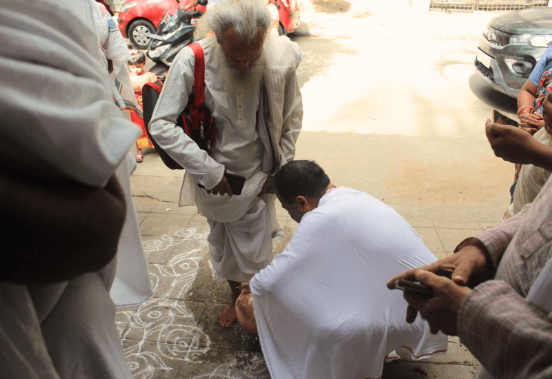 Guru Pada Puja and Samskrta Sammelana - SLMTS Veda Pathashala, Hyderabad July 2023 - 1