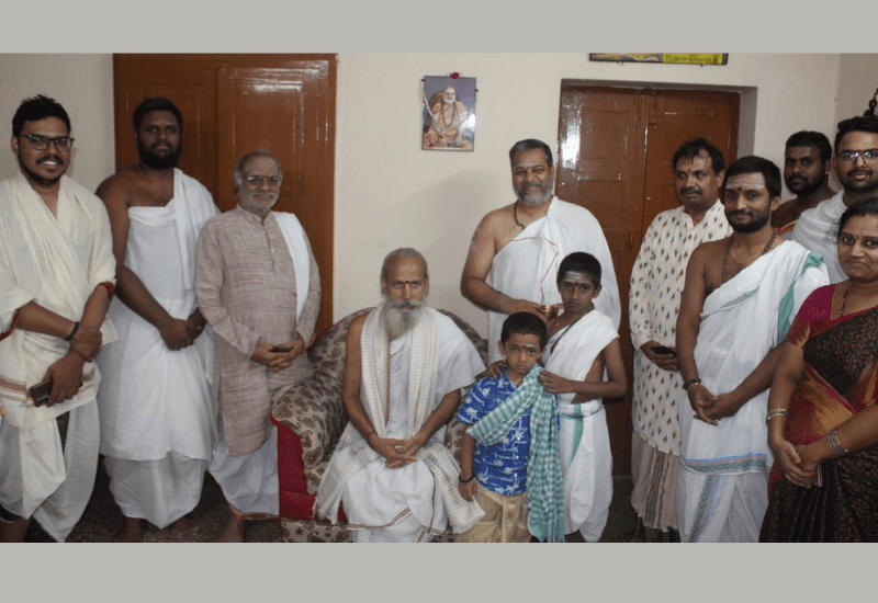 Guru Pada Puja and Samskrta Sammelana - SLMTS Veda Pathashala, Hyderabad July 2023 - 2