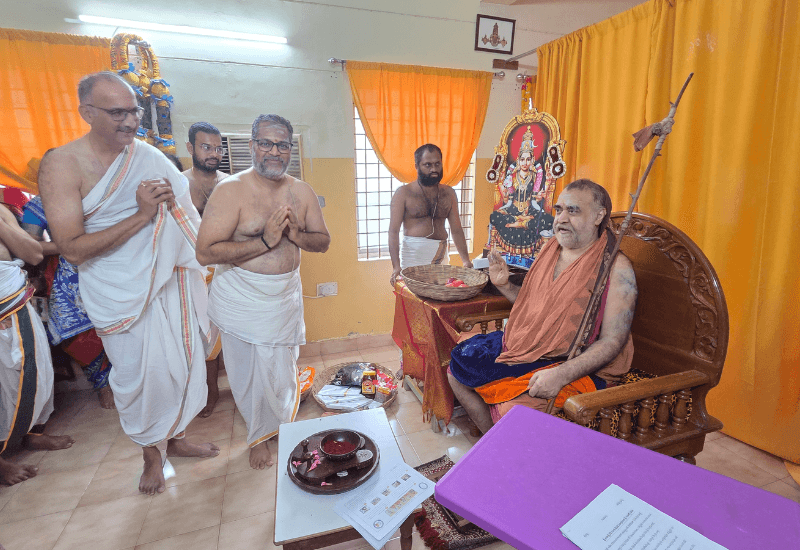 Kanchi Jagadguru Tirupati October 2025 - 1