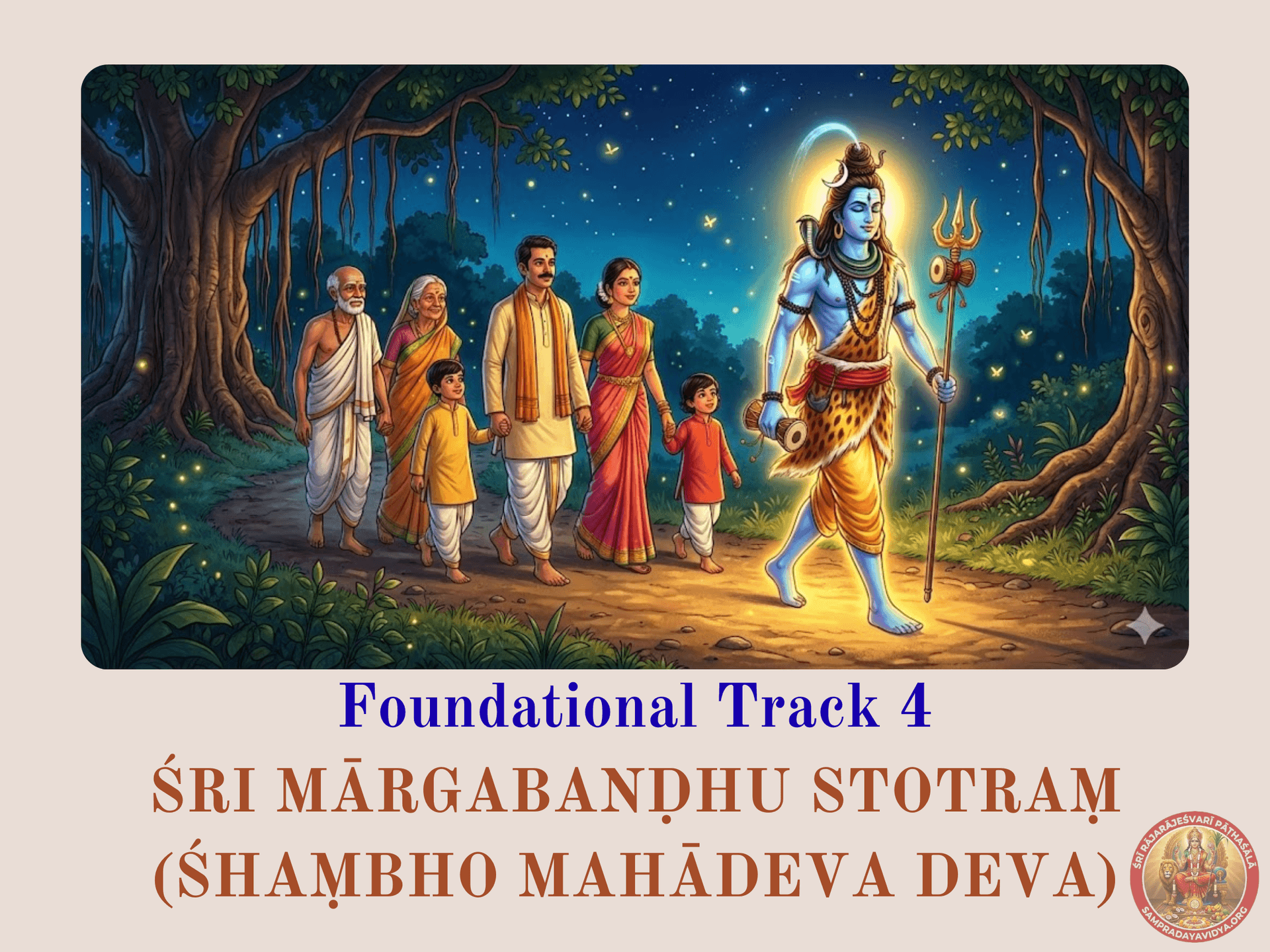 Śhaṃbho Mahādeva Deva (Mangal̤aṃ/Nīrājanaṃ)